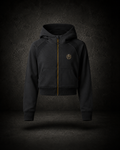 Women’s Cropped Zip Hoodie